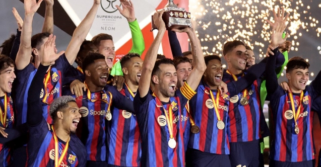 İspanya Süper Kupasını Barcelona kazandı